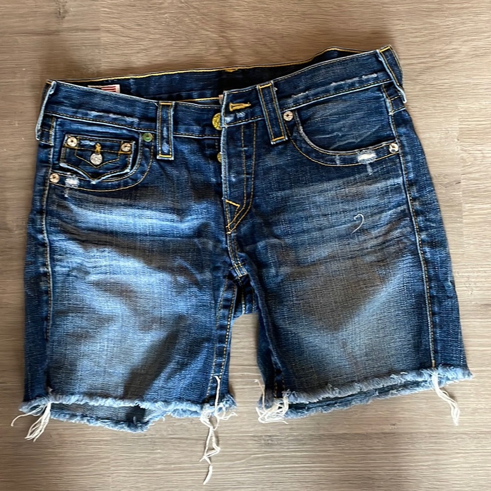 True Religion Jean shorts